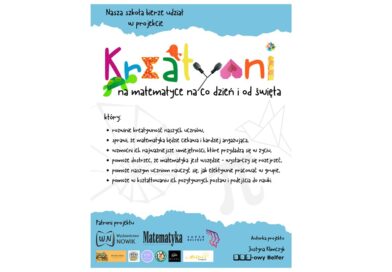 Kreatywni na matematyce – na co dzień i od święta!